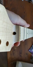 full maple wood electric guitar neck ST model neck