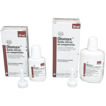 

OTOMAX MSD ear drops. 14 ml park dogs and CATS infection ear