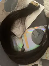 Cinta recta en extensiones de cabello humano Invisible sin fisuras Remy Natural del pelo de la trama de la piel adhesivo extensión marrón Rubio 20 piezas