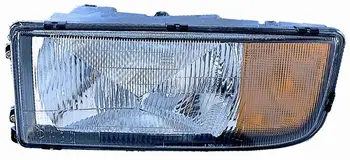 

MERCEDES HEADLIGHT ACTROS Right FANS. ORANGE REG. MAN. Compatible