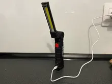 Torch-Flashlight Built-In-Battery-Set Folding Multi-Function Usb-Rechargeable Camping