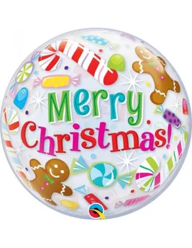 

Bubble Christmas Sweets and Treats Single 55cm