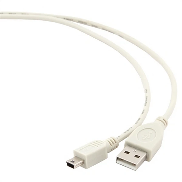 Кабель USB 2,0 A для мини-usb B GEMBIRD CC-USB2-AM5P-6(1,8 м) белый