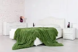 

Plaid warm bedspread sofa bed 100% bamboo fiber