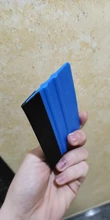 Raspador de coche Universal, herramienta de pegatina de película tintado, desmaquillante de fibra de carbono y vinilo para limpieza de ventanas, 1 unidad