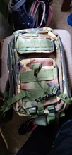 Mochila militar al aire libre, 1000D nailon, 30L, impermeable, mochila táctica, para deportes, senderismo, camping, pesca, caza