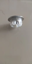 Sink Ceramic-Pots Overflow-Cover Chrome-Basin Round Plastic/copper-Insert 1pcs