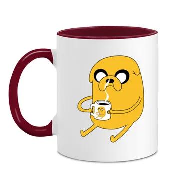 

Mug two-color Jake with a mug of recursion