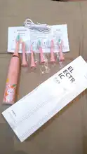 Children Electric Toothbrush Replacement-Brush Smart-Timer Sonic-Cleaning Usb-Charger