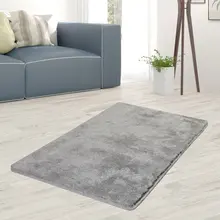 Коврики для гостиной-ковры для гостиной-Декор для комнаты-серый ковер-Декор для гостиной | Милан Серый 70X120 см