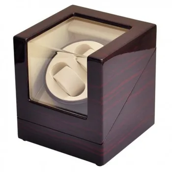 

Watch Winder (1 winder 2 watches) Ebony-Cream