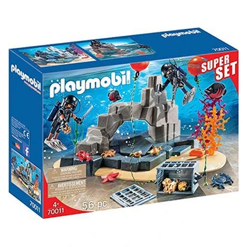 

Playset City Super Set Action Diving Unit Playmobil 70011 (56 pcs)