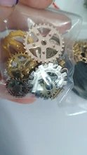 Engranajes y engranajes mecánicos Steampunk de aleación mixta, 20 piezas, 10 colores, tamaño 10-25mm, accesorios de bricolaje, nuevo, envío directo Oct P6659