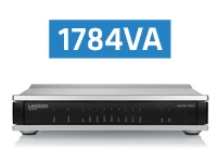 

Lancom 1784VA (All-IP, EU, On ISDN), VPN Router with Modem VDSL2 / ADSL2 +, annex B / J White