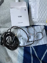 TRN-Cable para auriculares T4, Conector de 8 núcleos, OCC, cobre y cristal individual, 3,5 MM, MMCX, 2 pines, actualizado, para TRN V90, V80, V10, BA5, ST1