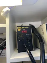 Hot-Air-Gun-Station Quick-857dw Helical Adjustable with Wind-580w SMD