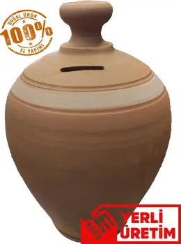 

Handmade Pottery Big Size Test Piggy Bank