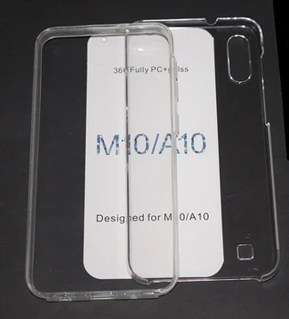 

Stand case double 360 ° for SAMSUNG GALAXY A10 Front + Back Clear
