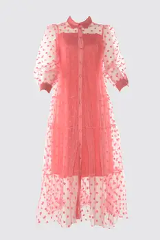 

Trendyol Flock Printed Dress TPRSS20EL0699