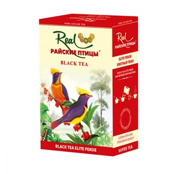 

Real Tea "Paradise Birds", leaf black Peko, 250 gr