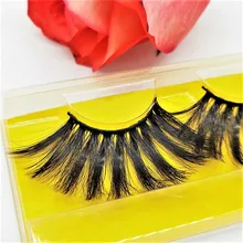 MB-pestañas de visón 25mm, 200/100/50/5 pares, venta al por mayor, 5D, 25 MM, imitación cils, maquillaje espectacular, largo, Pestañas postizas