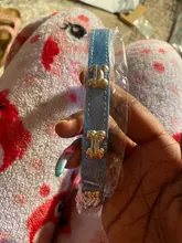 Collar de cuero para perros pequeños, accesorios con forma de hueso para perros, color rojo, Morado, negro y verde