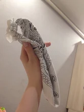 Headwear Scarf Bandana Hairwrap Sports Fashion Women Wrist Hip-Hop Double-Sided