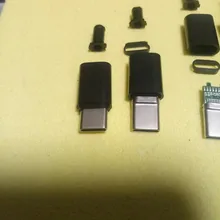 Tail Connectors Jack Electric-Terminals Male-Plug Type-C 5/10pcs Lot USB3.1 4-Pin Mirco