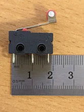 10 unids/set Mini 3-Pin tacto interruptor KW12-3 5A 250V Mango redondo reloj microinterruptor