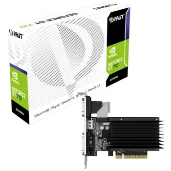 

GeForce GT 710 2GB GDDR3 2GB Pci-E 1x DVI-D / 1 x HDMI / 1x VGA