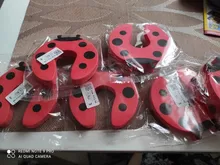 Tope de puerta con cerradura para Dedo de seguridad, para niños y bebés, Protector de tope de Animal de dibujos animados para Borde de esquina, Color aleatorio, 1/3/5