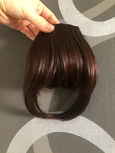 MUMUP-extensiones de cabello sintético falso para mujer, pinza con flecos en flecos, pinzas para el pelo, accesorios para el cabello, extensiones de cabello