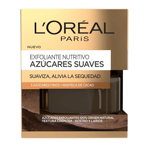 Питательный Скраб azucares Suaves L'Oreal Make Up (50 мл)|Электрический клинзер для лица| |