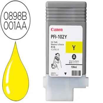 

Canon Ink-jet pfi-102y ink tank yellow 51703-0898B001AA