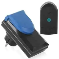 

Socket with remote control, 1000 W