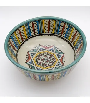

Bowl Salad Bowl - Ceramic Fes - Multicolor - 20 x 9 cm