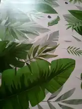 Vinyl Decal Stickers Wallpaper Poster Art Tropical-Palm-Leaves Home-Decor Beach Modern
