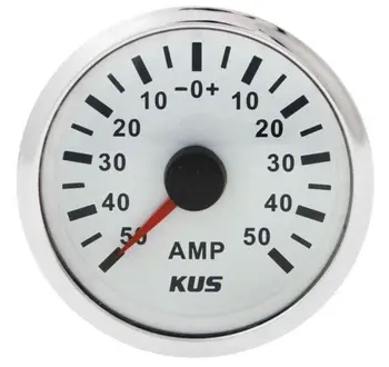 

Ammeter analog-/+ 50 A, black dial, black bezel, D. 52mm ky06201
