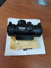 1x40 punto rojo alcance táctico Rifle verde rojo punto colimador punto con 11mm/20mm montaje carril Airsoft aire de caza