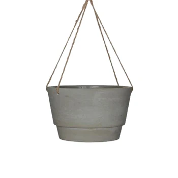 

Bej Askılı Seramik Saksı (18X15 CM)