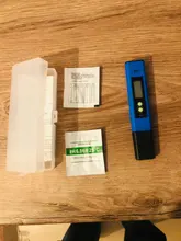 Bolígrafo LCD digital medidor del pH cuya precisión es 0,1, calibrador automático para agua, vino, orina, piscina y acuario