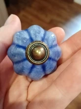 Door-Knobs Wardrobe Furniture Closet Door-Pull-Handle Cabinet Drawer Cupboard Ceramic