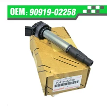 90919-02258 UF-596 C1714 UF-619 катушки зажигания для Защитные чехлы для сидений, сшитые специально для Toyota Corolla Matrix Prius Scion xD 1,8 RAV4 90919 02258 9091902258