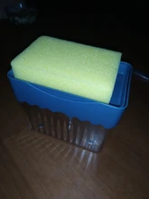Soap-Dispenser Sponge Caddy Washing-Sponge Kitchen Creative New 2-In-1 with Manual-Press