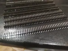 10 Uds 40 Pin 1x40 sola fila macho y hembra 2,54 conector de pines divisible de para Arduino negro