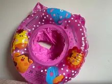 Sólido inflable bebé Infante natación flotador anillo de cuello flotador de natación para accesorios bebé piscina juguetes entrenador de nado