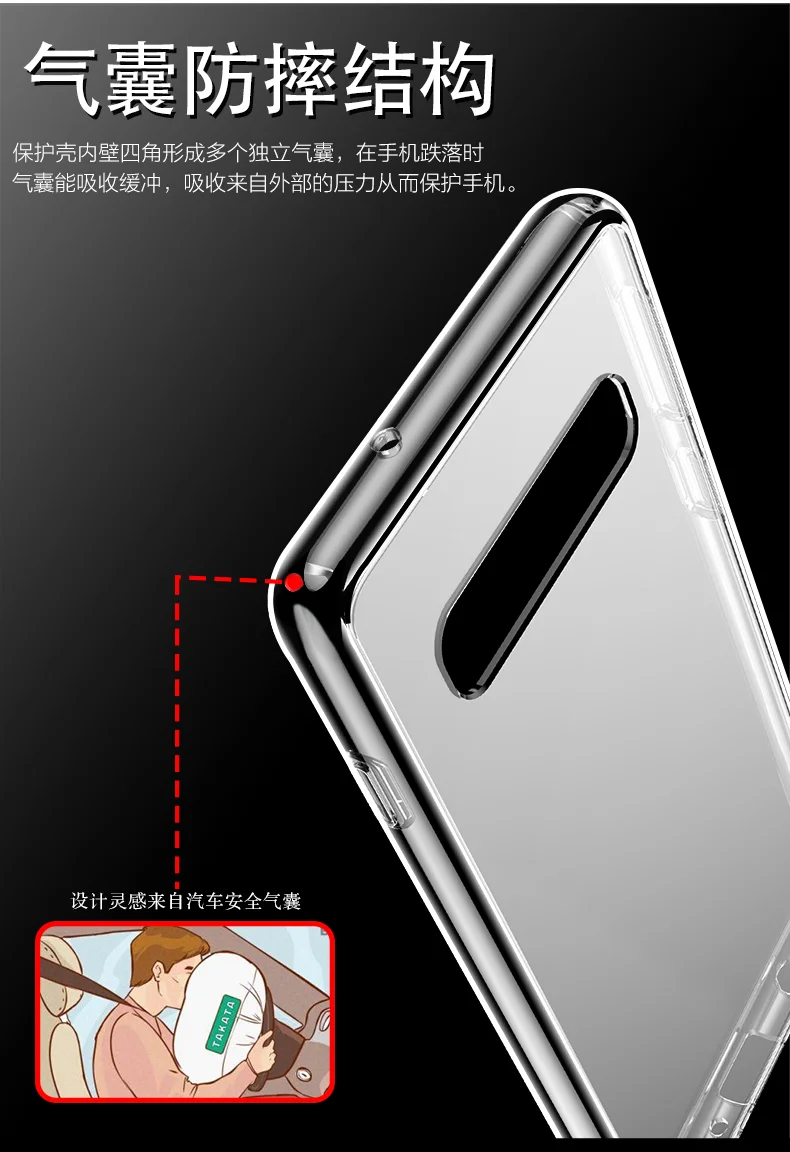 Роскошный защитный мобильный чехол для телефона samsung S10 Note 10 Note 9