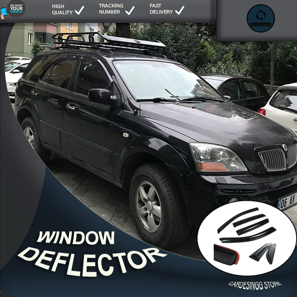 Car Window Accessories Kia Sorento 2013 + the Window the the Deflectors