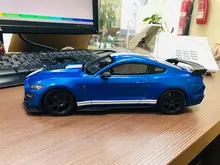 Car-Toys Collectible-Model Die-Cast-Vehicles Maisto Mustang Shelby GT500 Ford 1:18 Sports