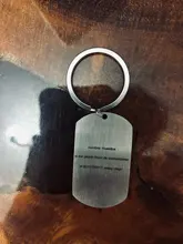 Llavero personalizado de acero inoxidable para foto de perro y amor, grabado, fotografía, recuerdo